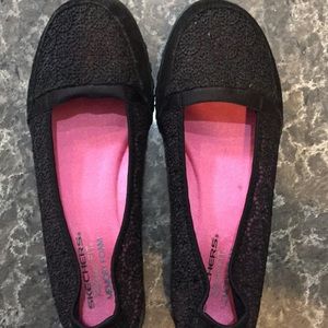 Sketchers flat slip ones Black-9.5